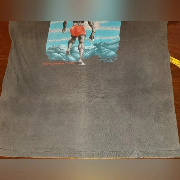 VINTAGE Master Graphics‎ Hawaii "Local Boys Rip" Graphic T-Shirt  Mel Isara 1987 - Picture 13 of 16